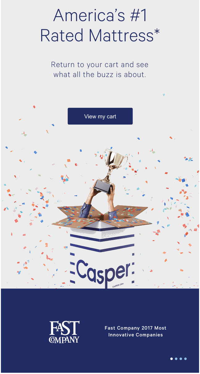 Casper second email